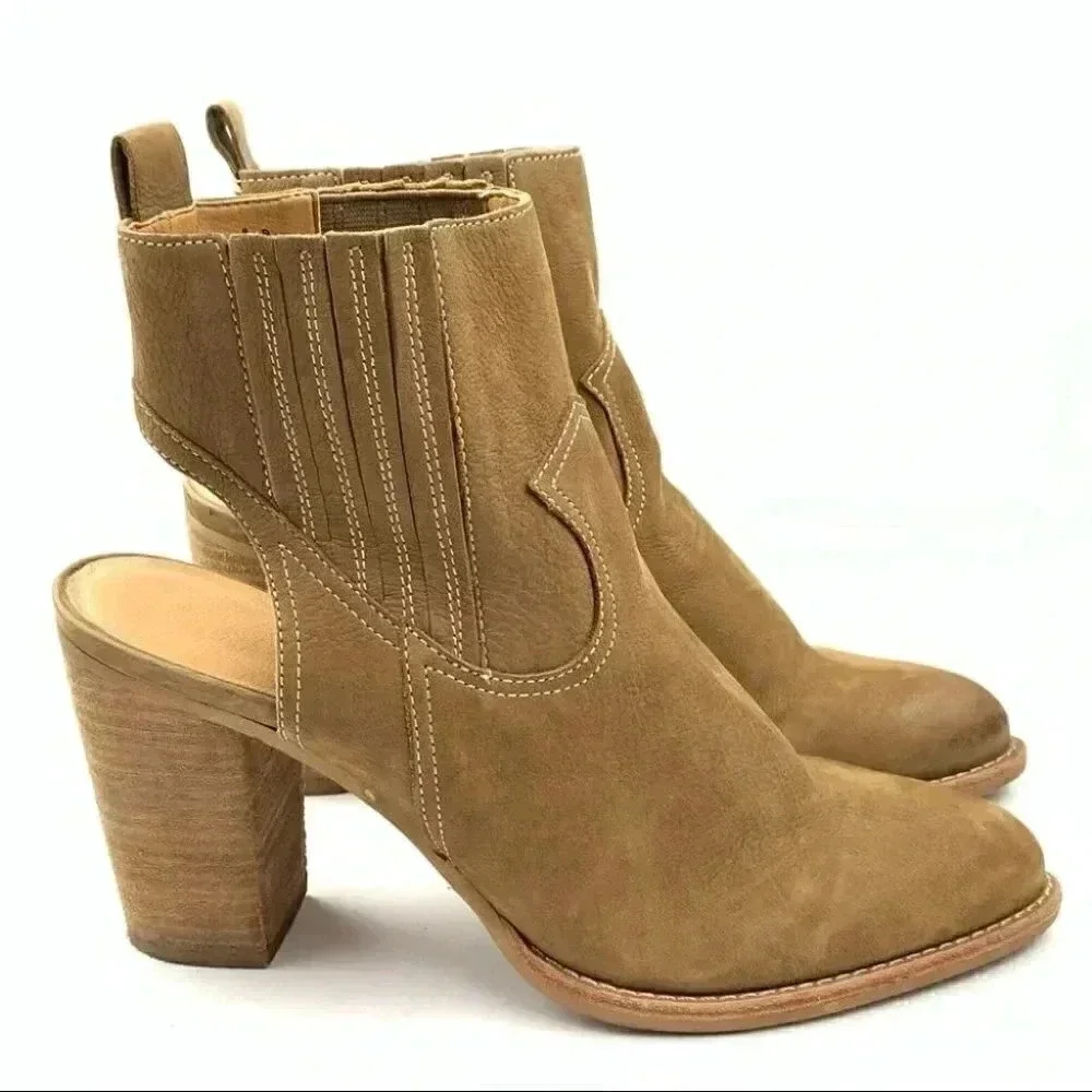 Dolce Vita JASPER ankle bootie 9.5 nubuck western